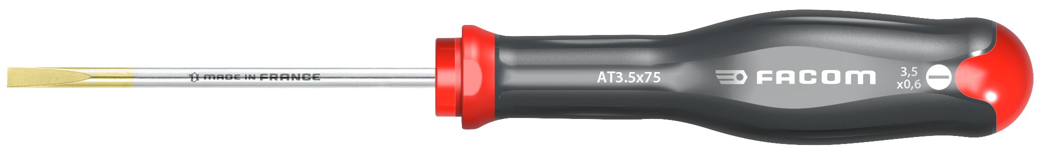 3,5mm Schlitz-Schraubendreher PROTWIST von FACOM - für tief liegende und entfernt liegende Schrauben 3,5mm Schlitz-Schraubendreher PROTWIST von FACOM - für tief liegende und entfernt liegende Schrauben