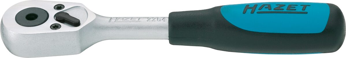 HAZET Umschaltknarre 1/4" 115mm, 20 Zähne, verchromt, ergonomisch HAZET Umschaltknarre 1/4" 115mm, 20 Zähne, verchromt, ergonomisch
