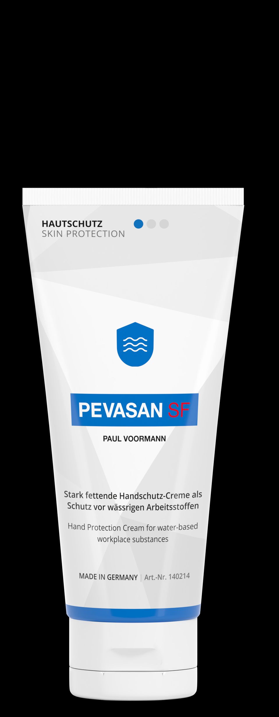 Pevasan SF Tube Hautschutz-Creme von PAUL VOORMANN - Starker Schutz für Hände gegen wässrige Arbeits Pevasan SF Tube Hautschutz-Creme von PAUL VOORMANN - Starker Schutz für Hände gegen wässrige Arbeits
