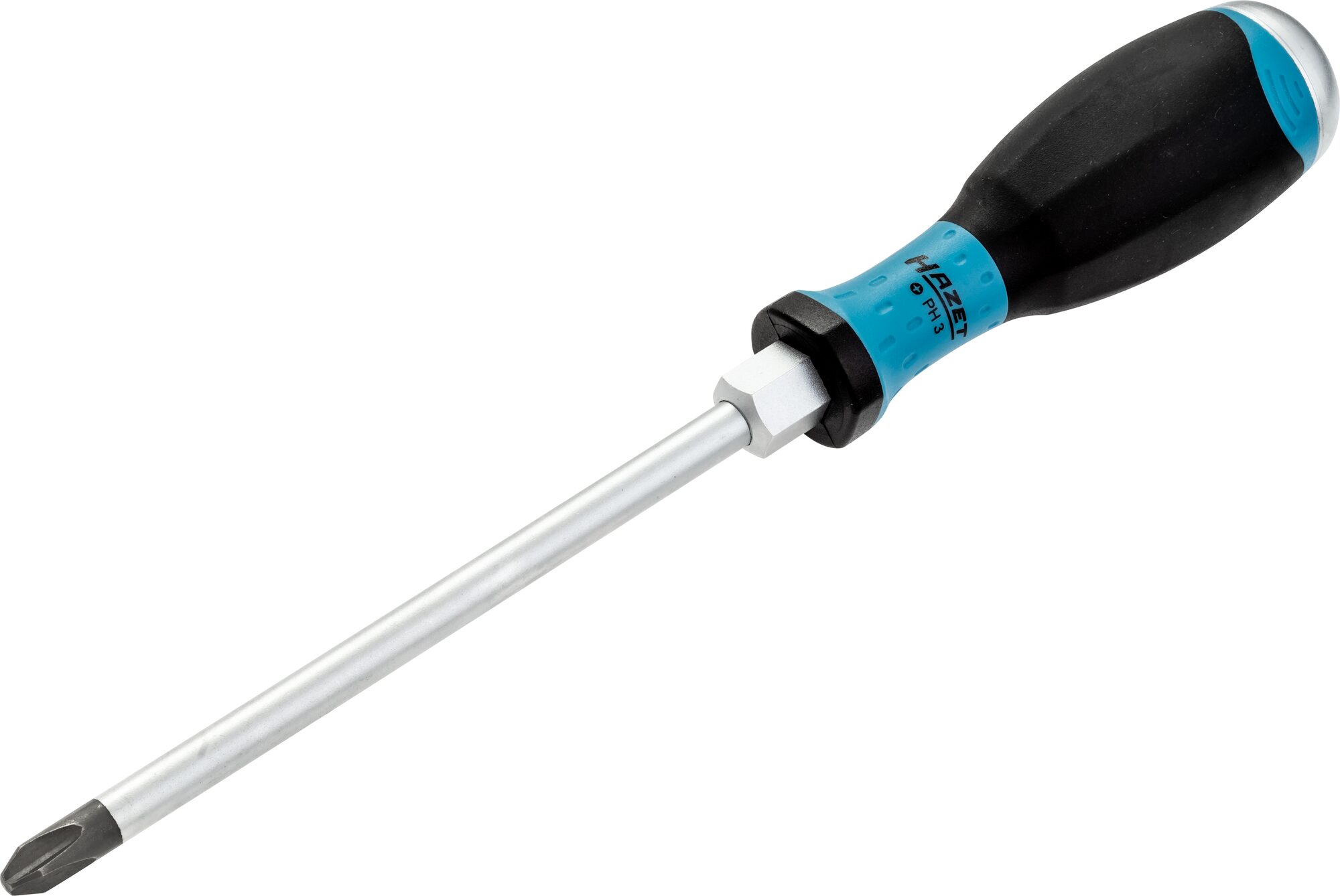 HAZET Schraubendreher PH3 – rutschfester Griff, 260 mm Länge