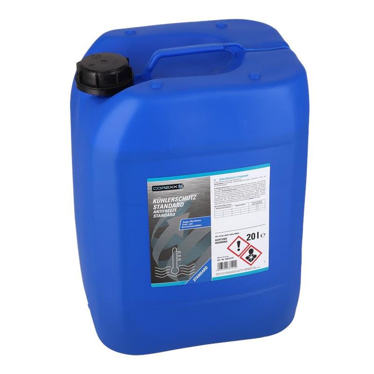 COREXX Kühlerfrost Standard 20L - Hochwertiger Kühlerschutz für makellose Engine-Performance COREXX Kühlerfrost Standard 20L - Hochwertiger Kühlerschutz für makellose Engine-Performance