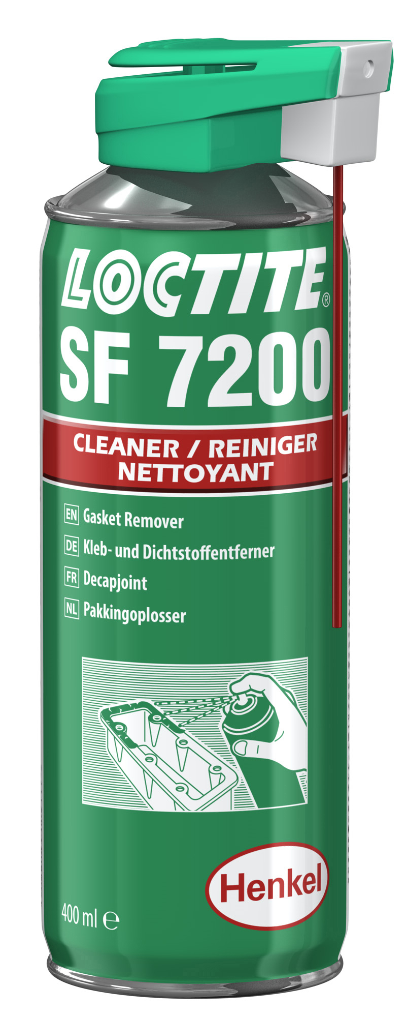 Loctite SF 7200 Dichtungsentferner Spray 400 ml Loctite SF 7200 Dichtungsentferner Spray 400 ml