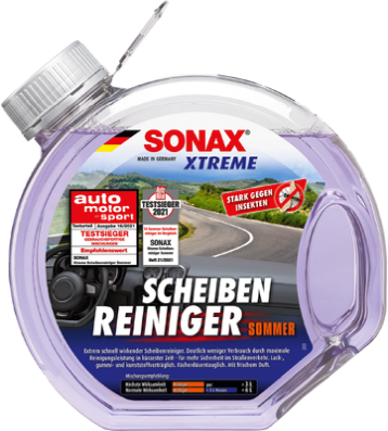 SONAX Xtreme Scheibenreiniger 3L - Streifenfrei, Testsieger-Qualität SONAX Xtreme Scheibenreiniger 3L - Streifenfrei, Testsieger-Qualität