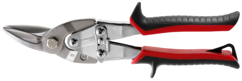 FACOM Blechschere rechts 245mm grün PVC-Griff FACOM Blechschere rechts 245mm grün PVC-Griff