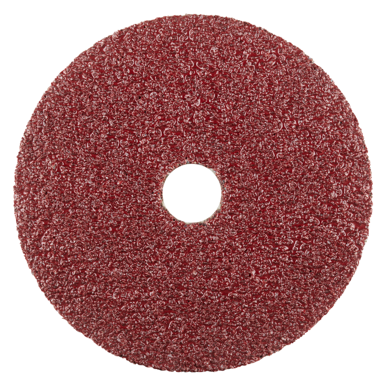 RHODIUS KFS 100 x 16,00 - Robuste Fiberscheibe mit Aluminiumoxid 24 für effektives Schleifen