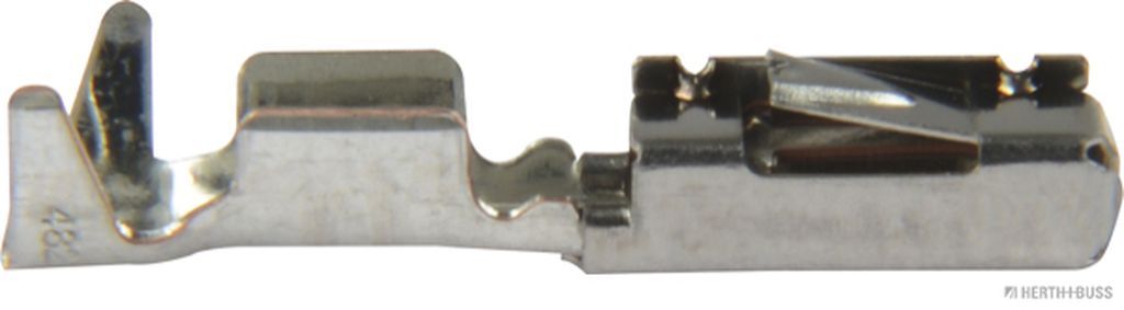 HERTH&BUSS Crimpverbinder 0,5mm² - 0,75mm²: Verzinkte Flachsteckhülse für TE Connectivity