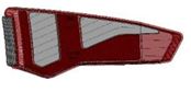 UEBLER Rücklichtglas für ISI-Leuchte i2/i31 – Sicher und langlebig UEBLER Rücklichtglas für ISI-Leuchte i2/i31 – Sicher und langlebig