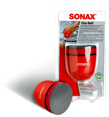 SONAX Clay-Ball - Effektive, Langlebige und Ergonomische Oberflächenreinigung für Lack & Glas SONAX Clay-Ball - Effektive, Langlebige und Ergonomische Oberflächenreinigung für Lack & Glas