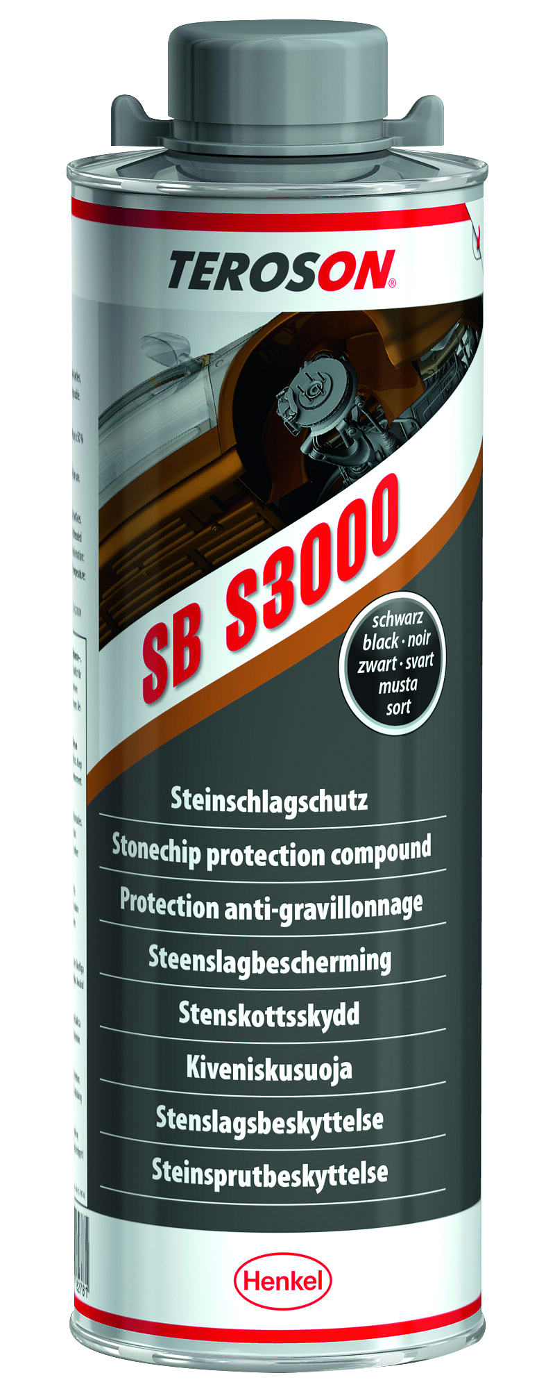 Henkel Teroson SB S3000 Weiß, 1L Flasche - Vielseitiger Profi-Einsatz