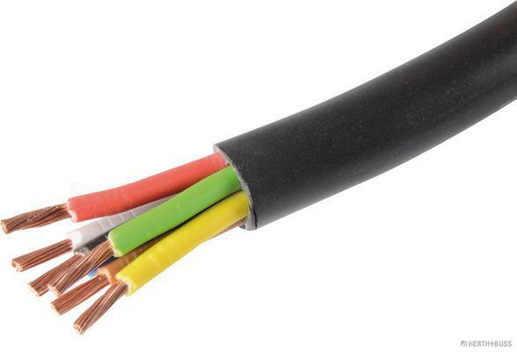 7-adrige Elektroleitung 1,5mm² DIN/ISO 6722 – schwarz | 24330227