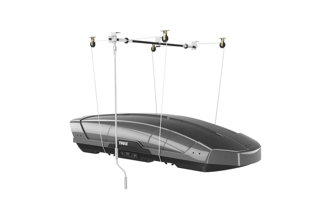 Thule MultiLift: Universelle Lagerlösung für Dachboxen, Kajaks & Surfbretter - Einfach & Sicher