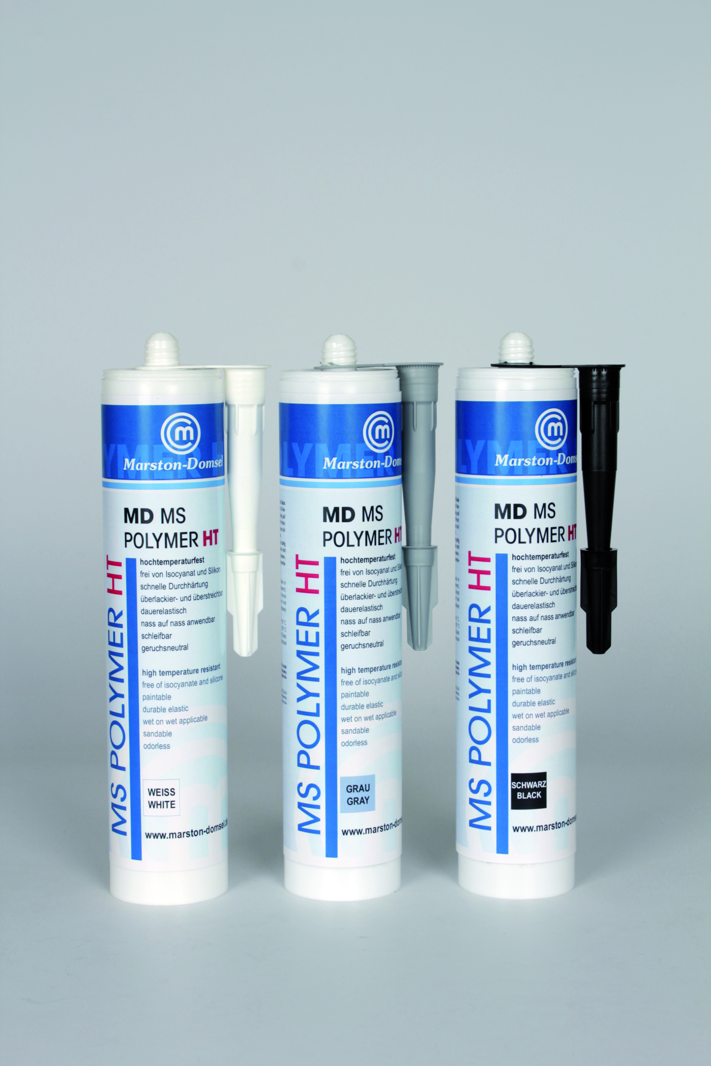 MD-MS Polymer HT Klebstoff weiß - 440g Kartusche