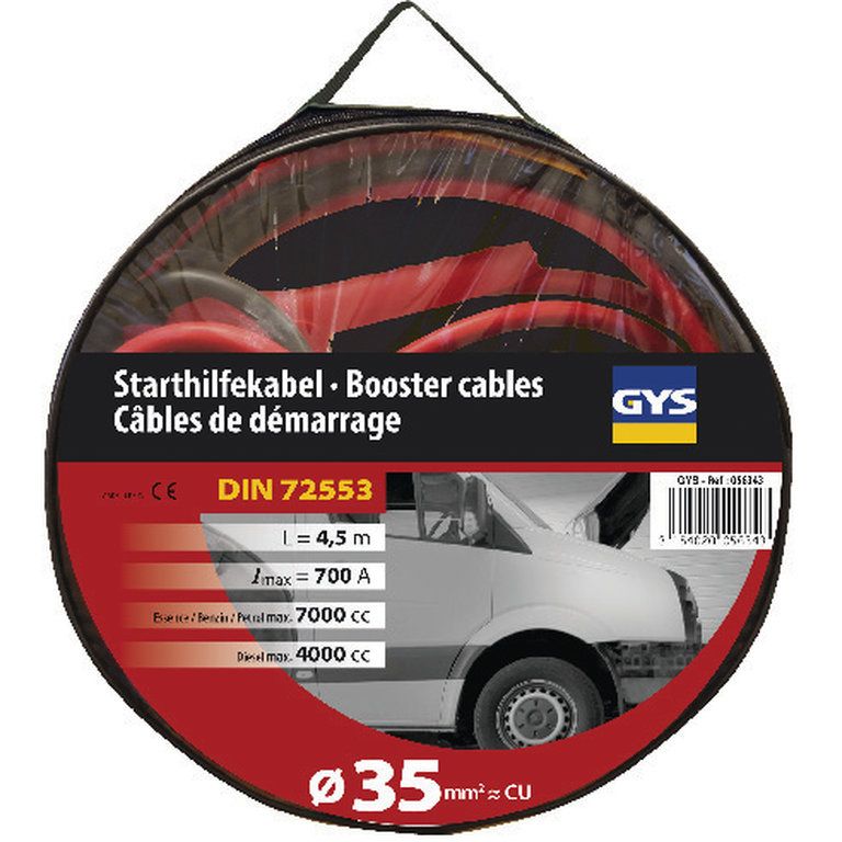 GYS Starthilfekabel – Robust und Zuverlässig für Dein Auto