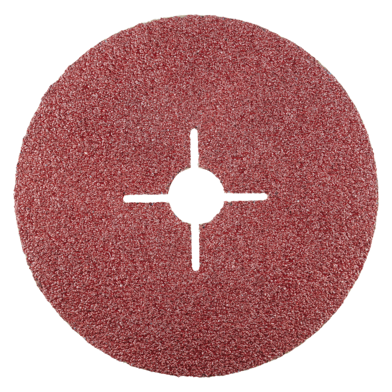 RHODIUS Aluminiumoxid Fiberscheibe KFS 150 x 22,23 für Metall und Holz