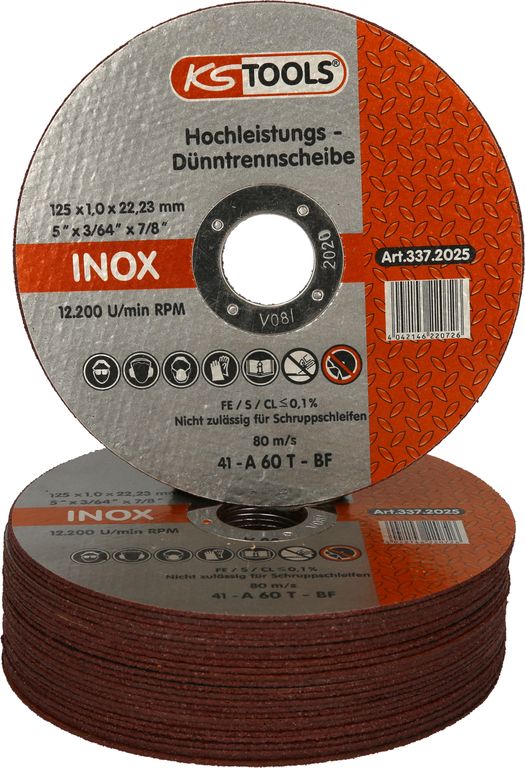 KS TOOLS Trennscheibe 800g für präzise und saubere Schnitte
