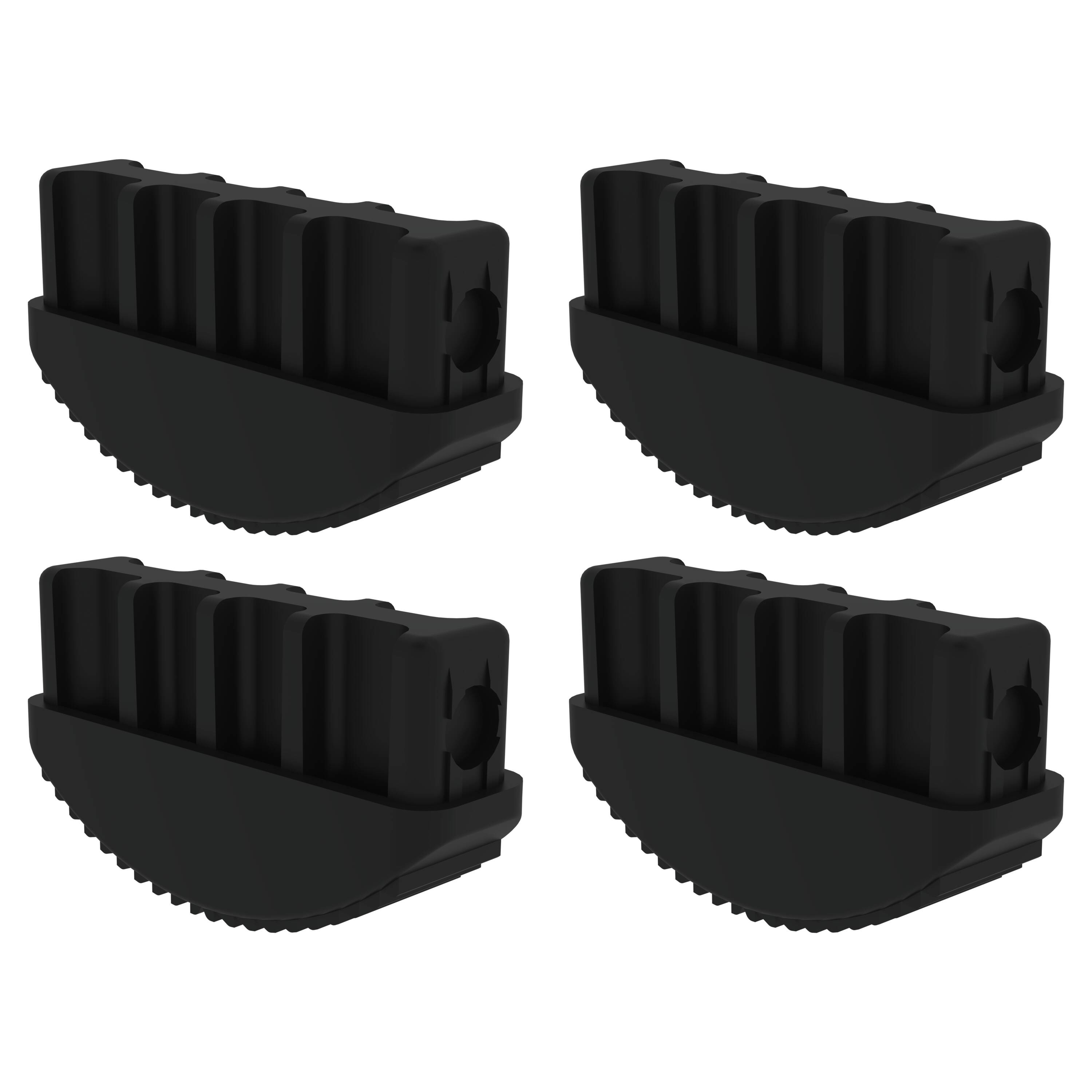 Elektrisch ableitfähiger Innenschuh für Leitern 98x25 mm - 4er Set