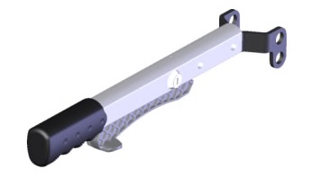 Handhebel mit Kunststoff-Sicherung