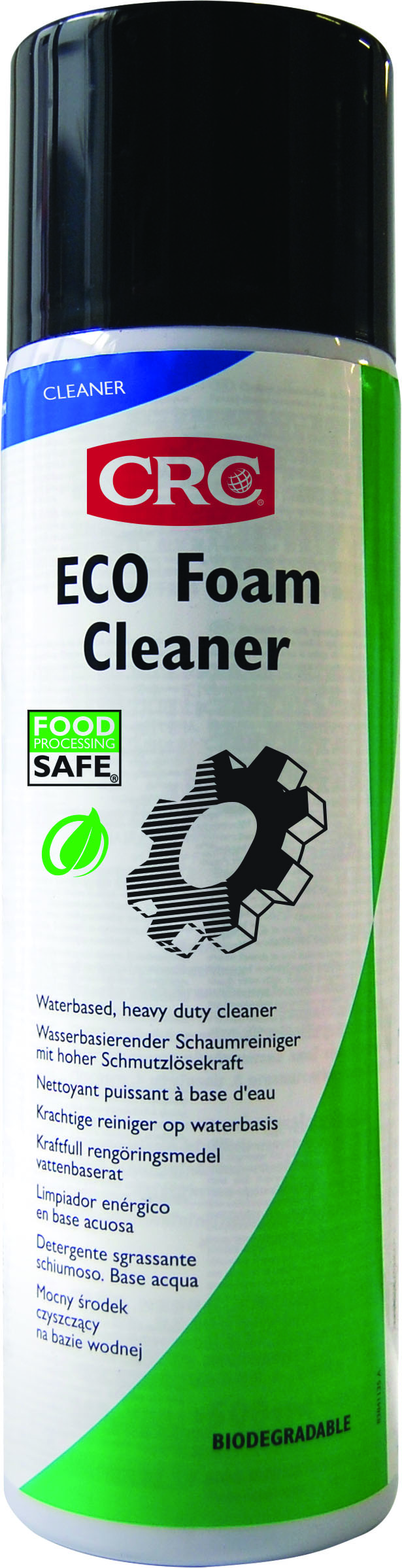 CRC Industries Eco Foam Cleaner 500 ml - NSF A1 Schaumreiniger in Spraydose - Top Reinigungslösung
