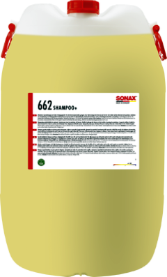 SONAX SX GlanzShampoo 60L - Streifenfreies Autoshampoo für glänzenden Lack