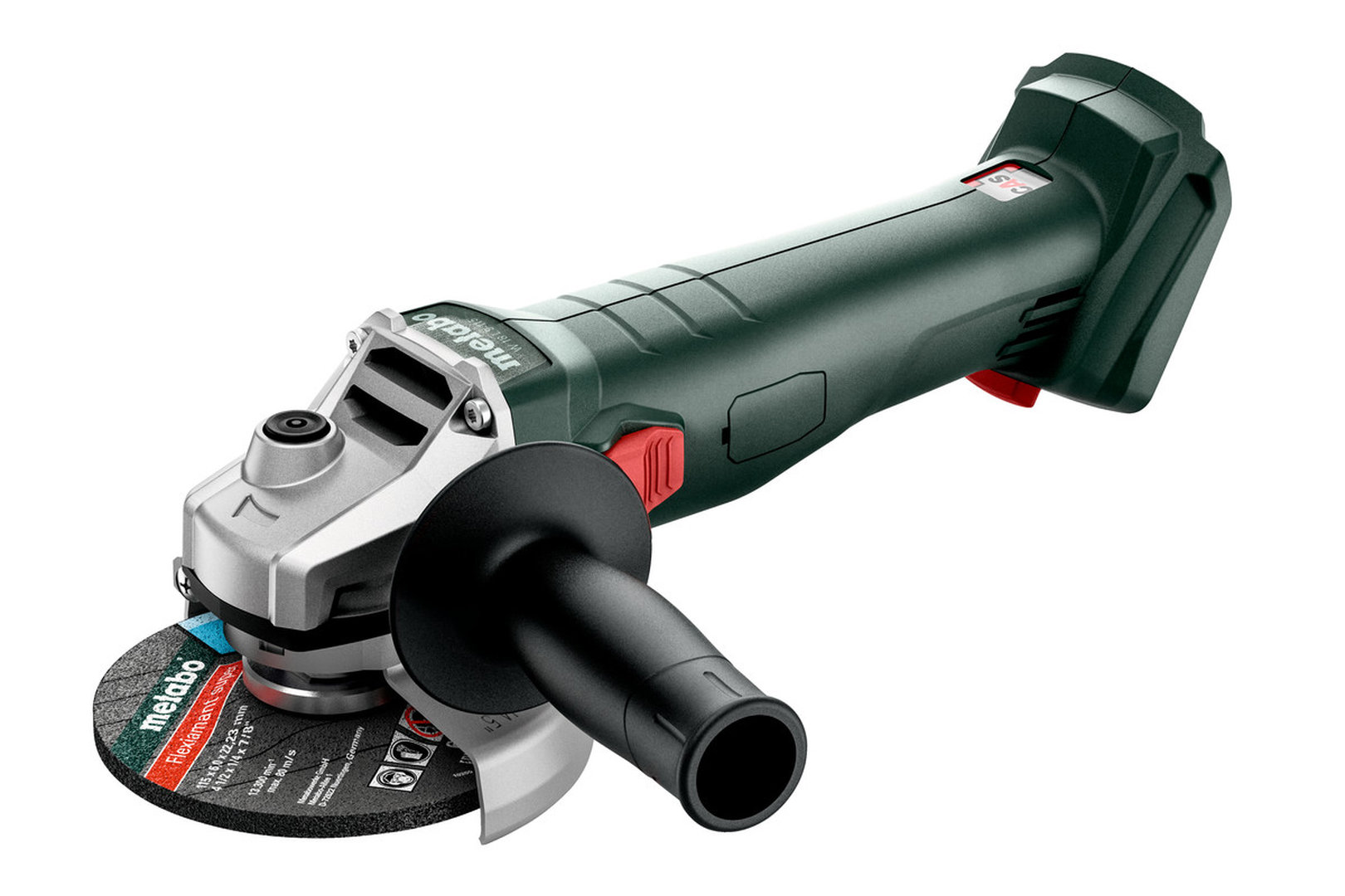 Metabo W 18 L 9-115 Akku-Winkelschleifer - Leistungsstark und Ergonomisch Metabo W 18 L 9-115 Akku-Winkelschleifer - Leistungsstark und Ergonomisch