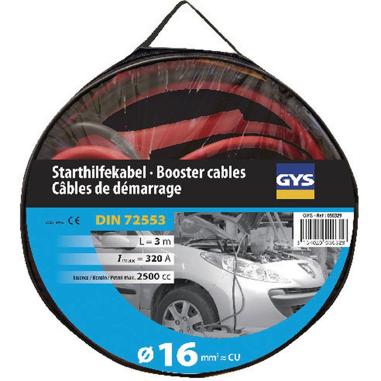 GYS Starthilfekabel PKW - Energieeffiziente 320A Starthilfe für Pkw im Alltag GYS Starthilfekabel PKW - Energieeffiziente 320A Starthilfe für Pkw im Alltag