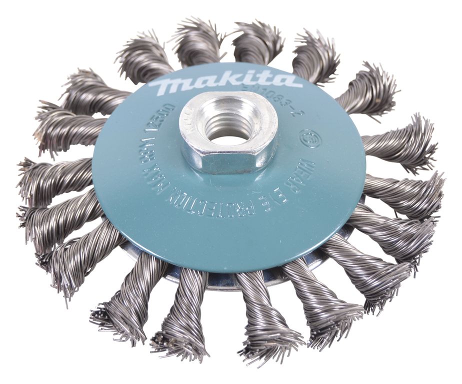 MAKITA Rundbürste Gezopft 115mm – Robust & Hochwertig MAKITA Rundbürste Gezopft 115mm – Robust & Hochwertig