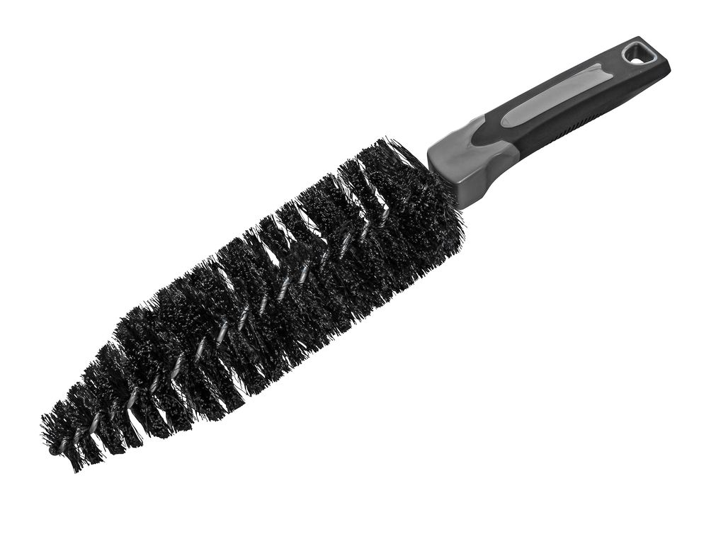 APA Silver-Duo Felgenbürste: Ideal für Alufelgen und Kühlergrill - Komfortabler gummiertem Griff APA Silver-Duo Felgenbürste: Ideal für Alufelgen und Kühlergrill - Komfortabler gummiertem Griff