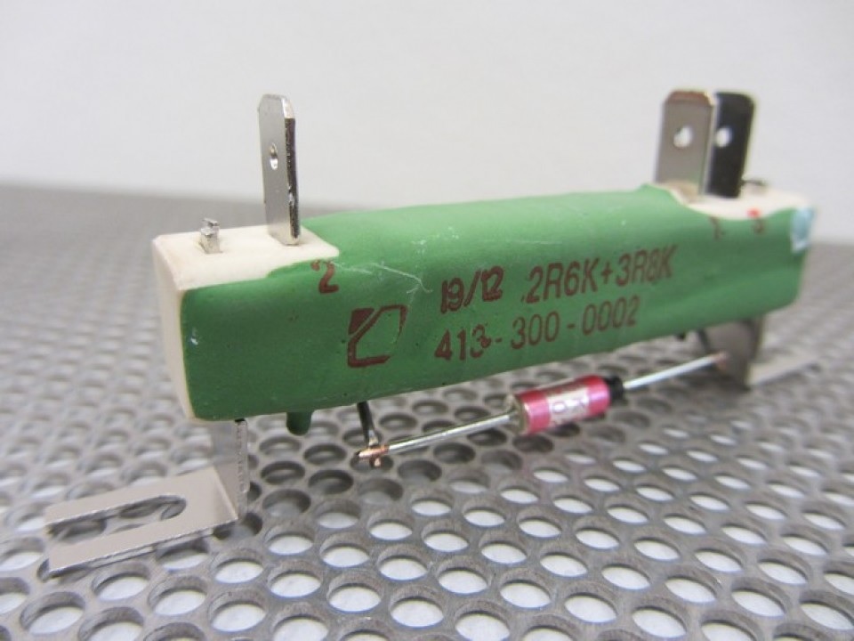 AURORA Widerstand 6,4/2,6 Ohm 216°C für Gebläsezubehör AURORA Widerstand 6,4/2,6 Ohm 216°C für Gebläsezubehör