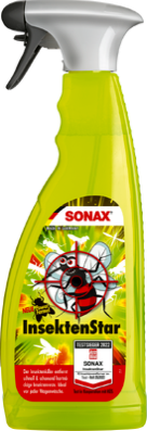 InsektenStar 750 ml - Effektiver Insektenreiniger von SONAX für Glas, Lack, Chrom und Kunststoff InsektenStar 750 ml - Effektiver Insektenreiniger von SONAX für Glas, Lack, Chrom und Kunststoff