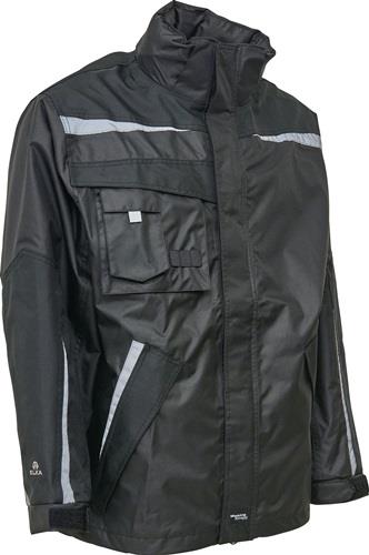 Regenschutzjacke XXL Schwarz – Wetterfest & Komfortabel Regenschutzjacke XXL Schwarz – Wetterfest & Komfortabel
