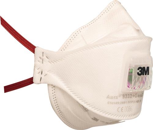 Atemschutzmaske 9332+Gen3SV mit hoher Filtration
