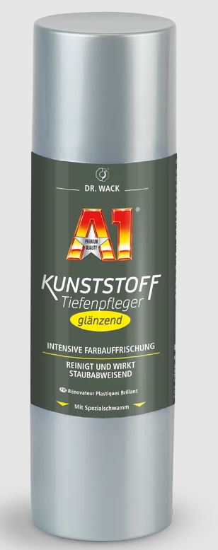 A1 Kunststoff Tiefenpfleger Glänzend 250 ml - Auto Kunststoffpflege A1 Kunststoff Tiefenpfleger Glänzend 250 ml - Auto Kunststoffpflege
