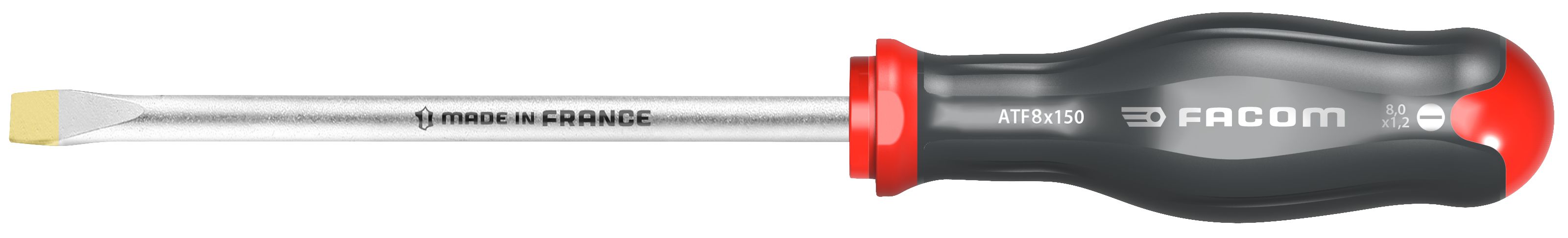 FACOM PROTWIST Schlitz Schraubendreher 8 mm für Profis und Heimwerker FACOM PROTWIST Schlitz Schraubendreher 8 mm für Profis und Heimwerker