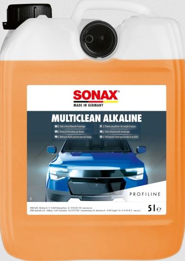 SONAX MultiClean Alkaline Kunststoffreiniger Kanister 5 Liter: Hochwertige Lackpflege & Aufbereitung SONAX MultiClean Alkaline Kunststoffreiniger Kanister 5 Liter: Hochwertige Lackpflege & Aufbereitung