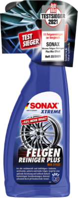 SONAX Xtreme FelgenReiniger Plus - Säurefreier Felgenreiniger (750 ml), Testsieger bei Auto Bild und SONAX Xtreme FelgenReiniger Plus - Säurefreier Felgenreiniger (750 ml), Testsieger bei Auto Bild und