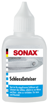 SONAX SchlossEnteiser 50 ml - Auftauhilfe & Rostschutz für Türschlösser SONAX SchlossEnteiser 50 ml - Auftauhilfe & Rostschutz für Türschlösser