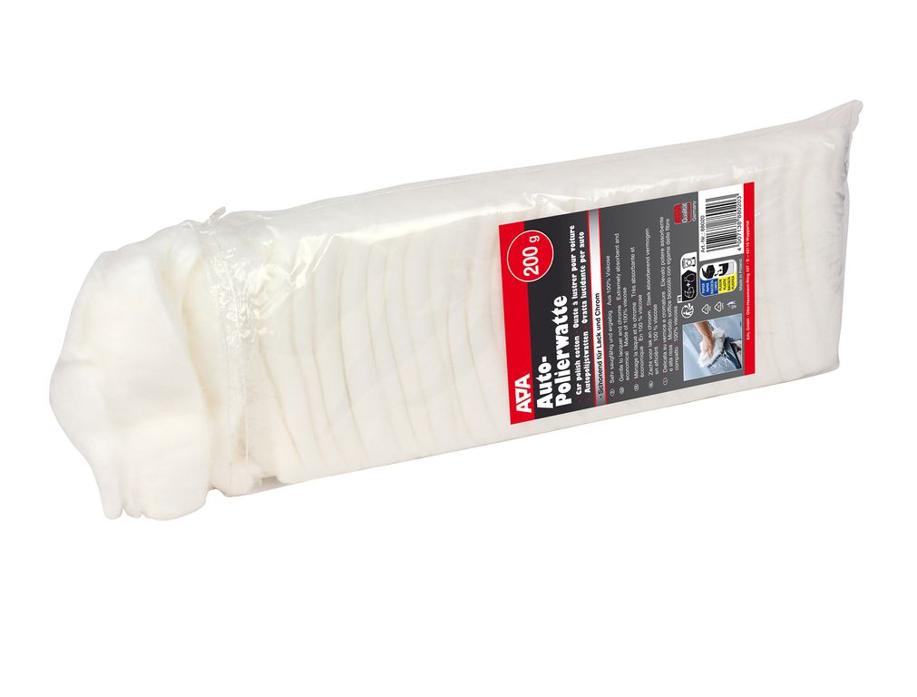 APA Auto Polierwatte 200g - Perfekt zum Aufpolieren von Fahrzeuglack und Chrom-Oberflächen APA Auto Polierwatte 200g - Perfekt zum Aufpolieren von Fahrzeuglack und Chrom-Oberflächen