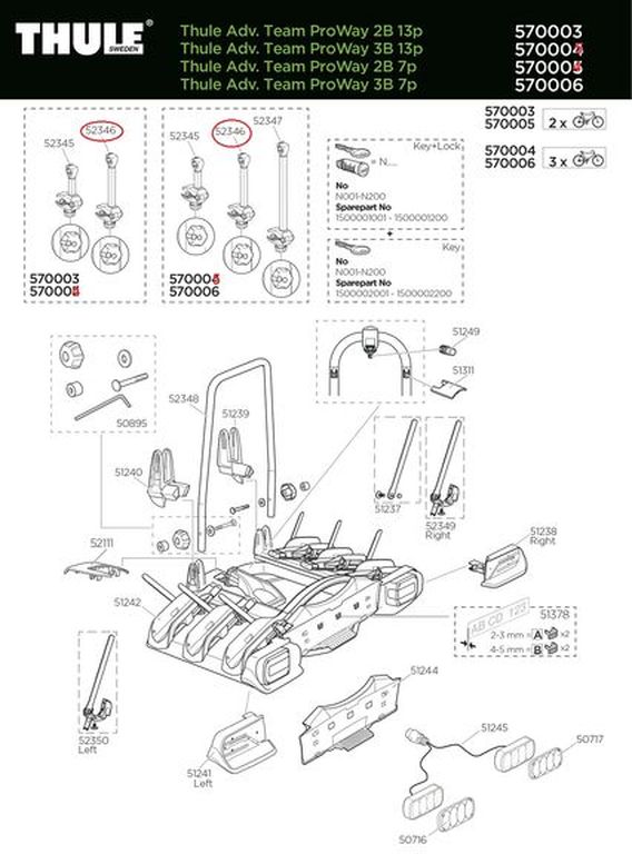 Bike arm size 2 SMU 570