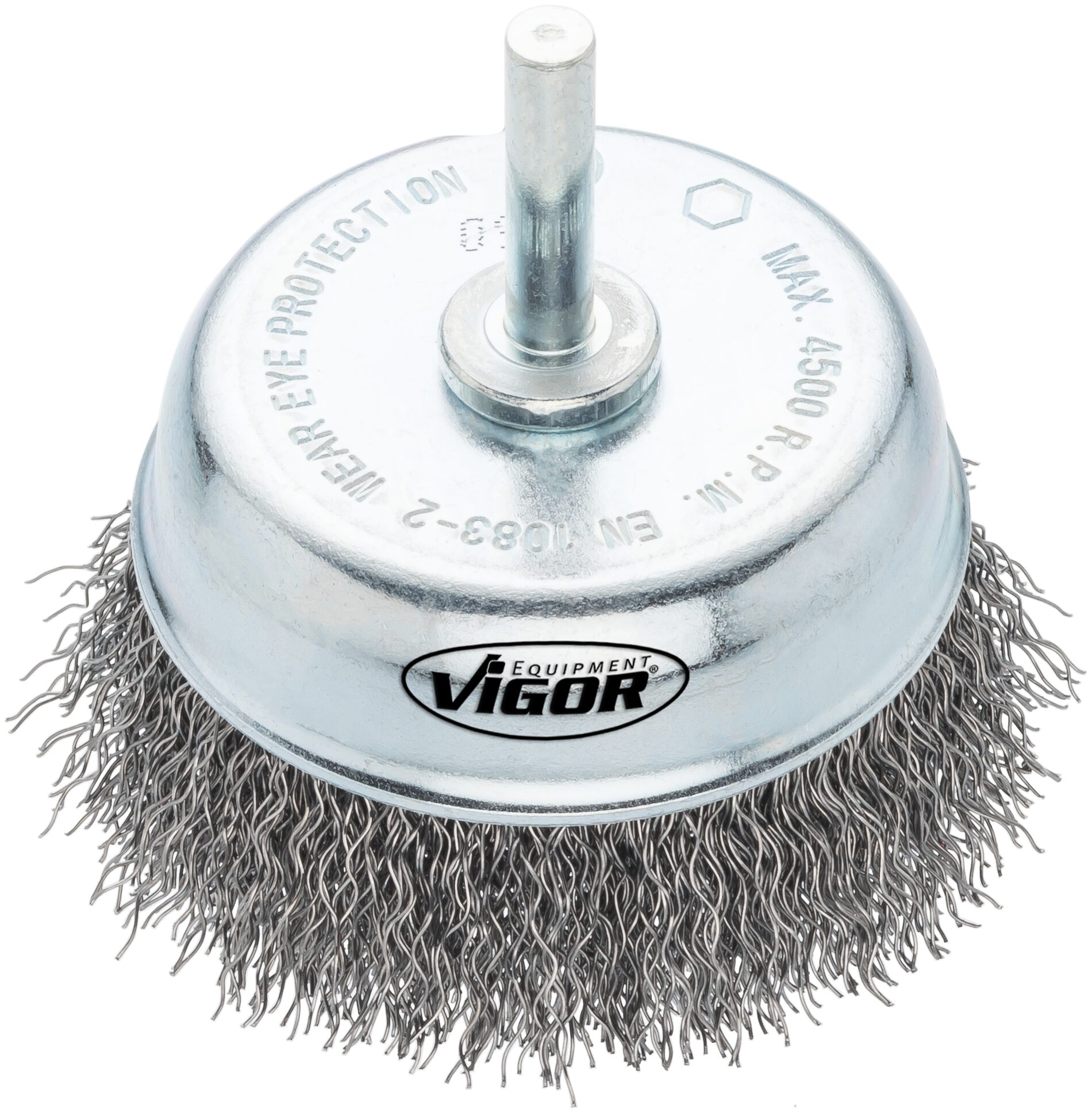 VIGOR Topfbürste 75mm grob für Rost- und Lackentfernung VIGOR Topfbürste 75mm grob für Rost- und Lackentfernung