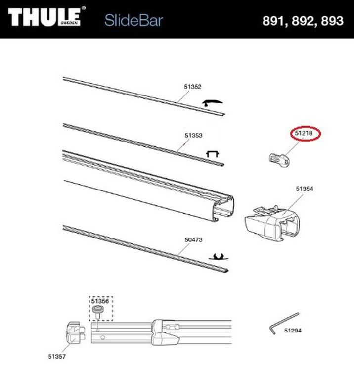 THULE Plastic Schlüssel Var 2 - Ersatz Kunststoffschlüssel zur Entriegelung der Endkappen für Lasten THULE Plastic Schlüssel Var 2 - Ersatz Kunststoffschlüssel zur Entriegelung der Endkappen für Lasten