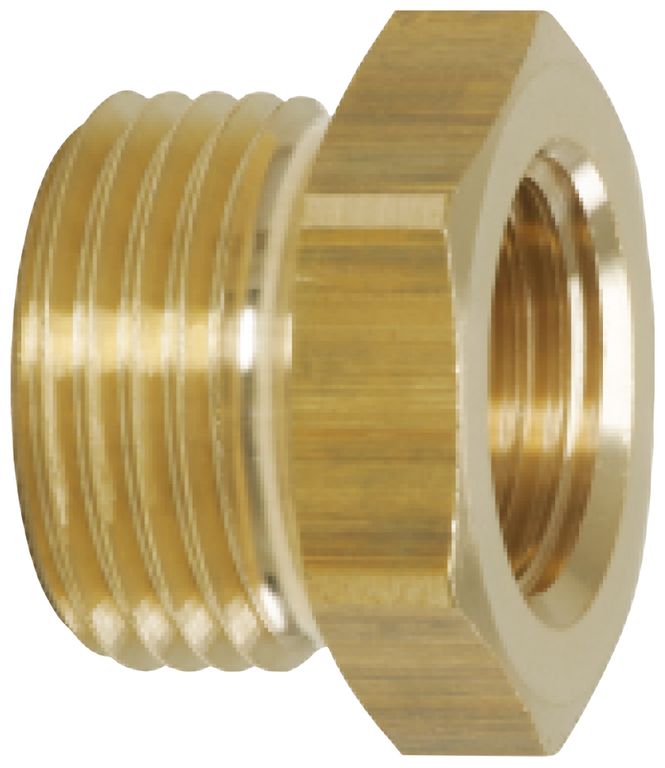 Hochwertiger Messing-Reduziernippel (60g) von KS TOOLS - Ideal für Zubehörbedarf