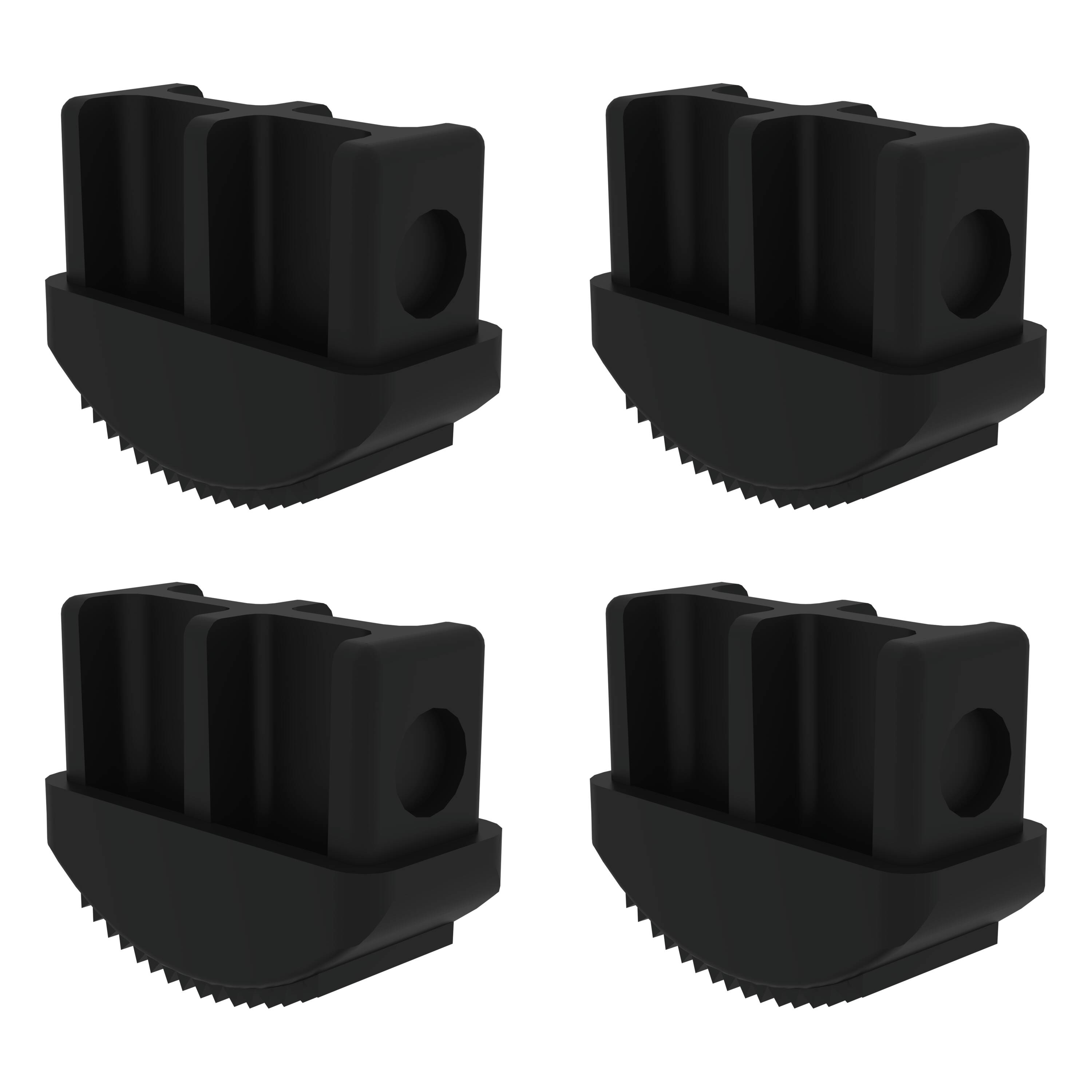 Innenschuh für Aluminium-Leitern 58x25 mm bis 2004 Innenschuh für Aluminium-Leitern 58x25 mm bis 2004