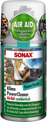 SONAX KlimaPowerCleaner 100ml Ocean-fresh - Schneller Einsatz für Frische im Innenraum SONAX KlimaPowerCleaner 100ml Ocean-fresh - Schneller Einsatz für Frische im Innenraum