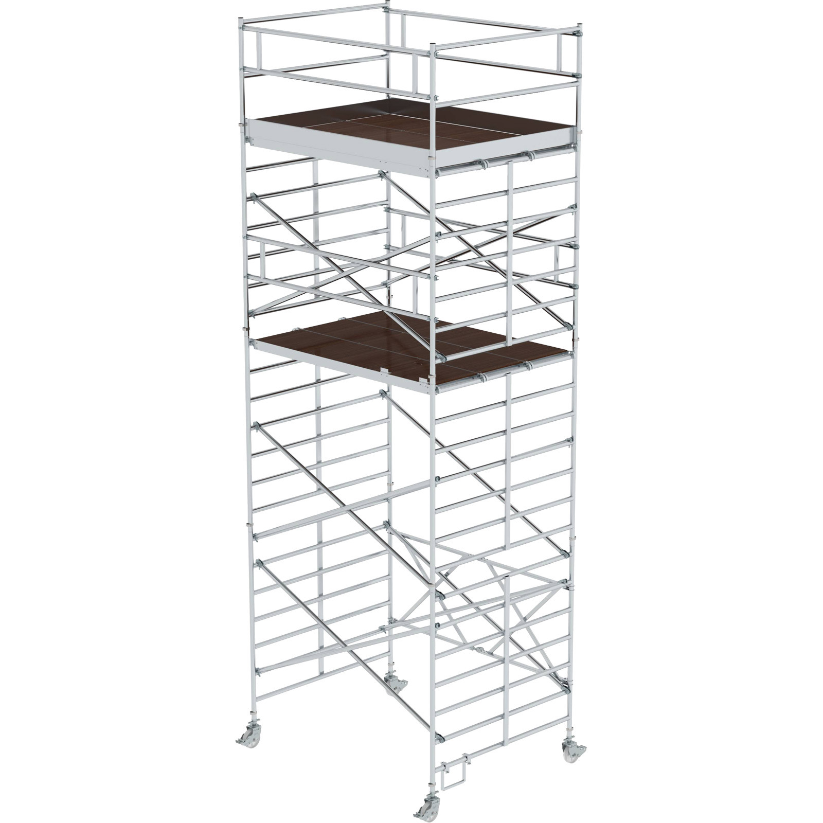 Robustes Klappgerüst 6,35 m Plattformhöhe – GÜNZBURGER STEIGTECHNIK