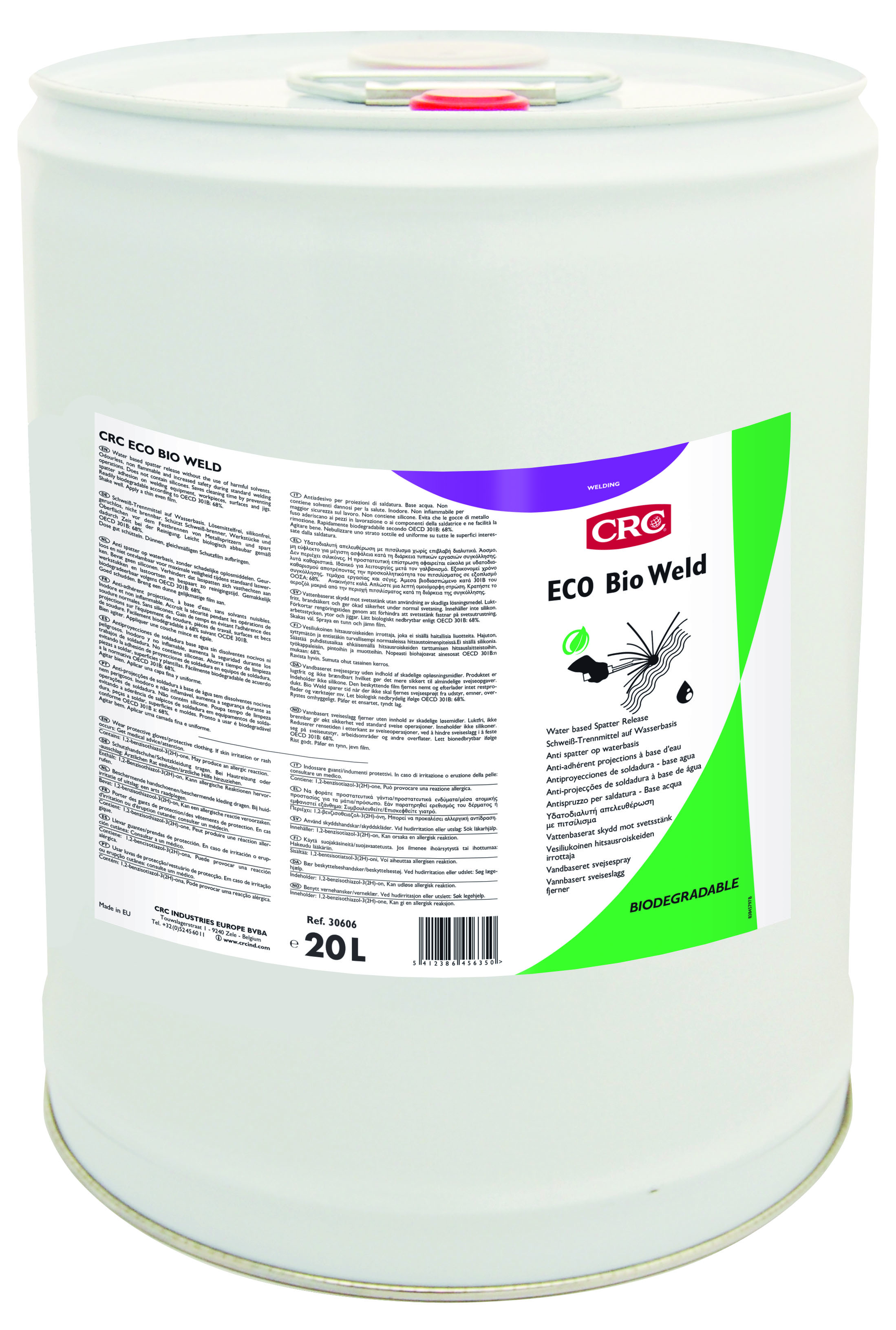 Umweltfreundliche Schweißlösung Eco Bio Weld 20L Fass – CRC Industries