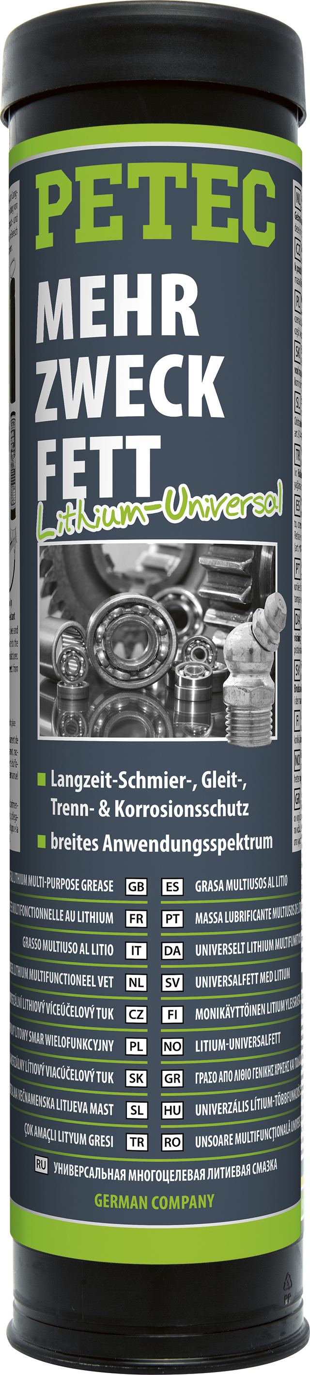 Mehrzweckfett 400g Kartusche, Silikonfrei, Säurefrei für Langzeitschutz, Cremige Konsistenz