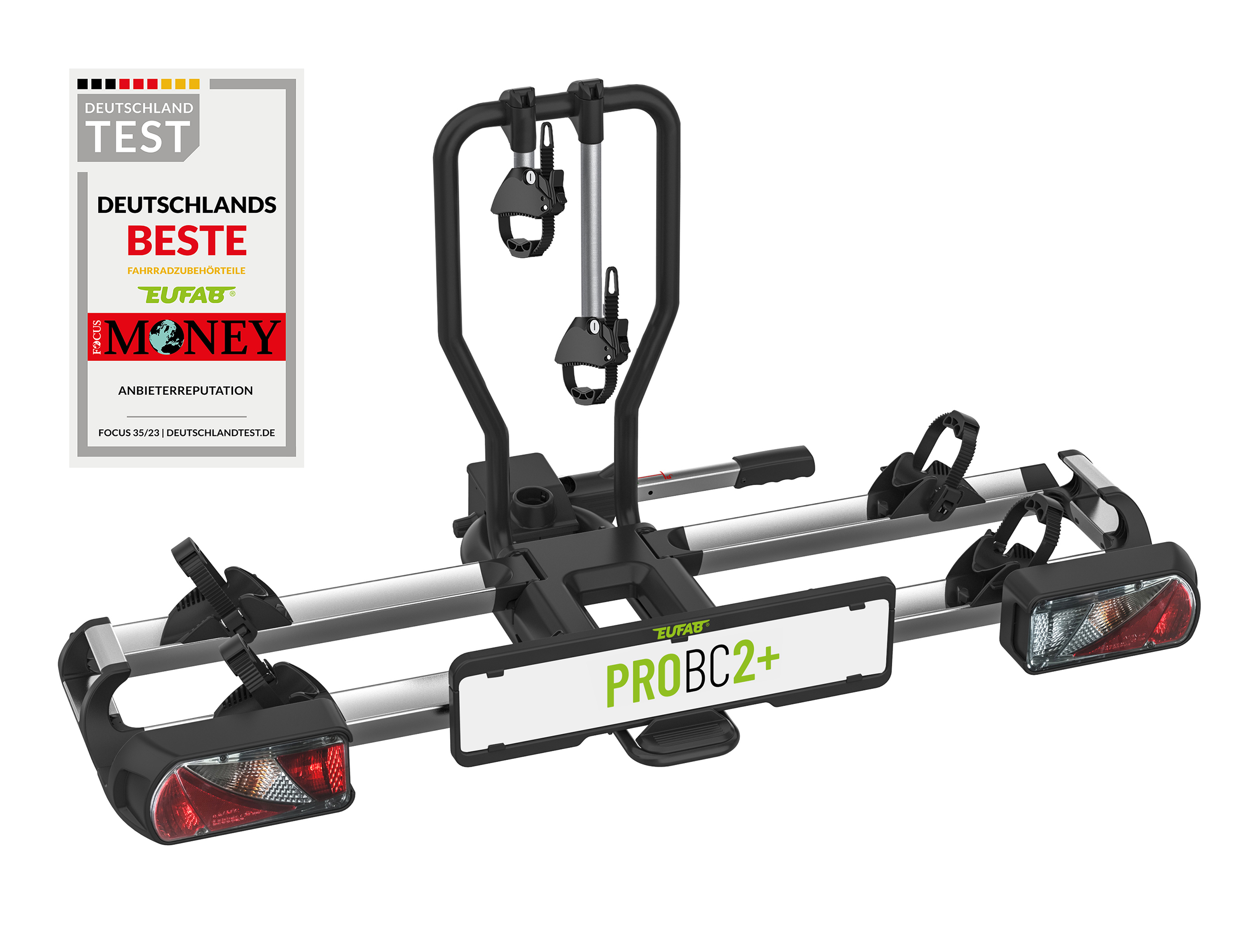 EUFAB PROBC2+ - für 2 Fahrräder EUFAB PROBC2+ - für 2 Fahrräder
