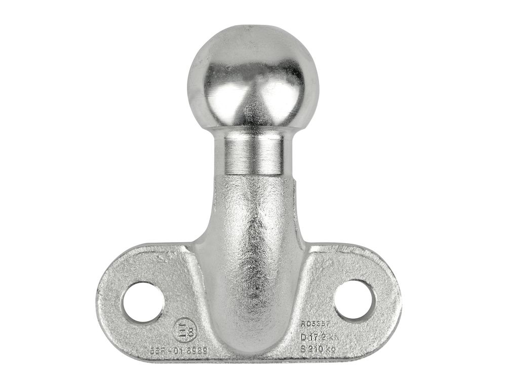 Abgewinkelte EUFAB Kupplungskugel mit Flansch bis 3500kg Abgewinkelte EUFAB Kupplungskugel mit Flansch bis 3500kg