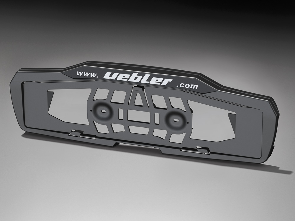 UEBLER E1639 Kennzeichenhalter für Fahrradträger F22/F32/F32XL/F42 UEBLER E1639 Kennzeichenhalter für Fahrradträger F22/F32/F32XL/F42