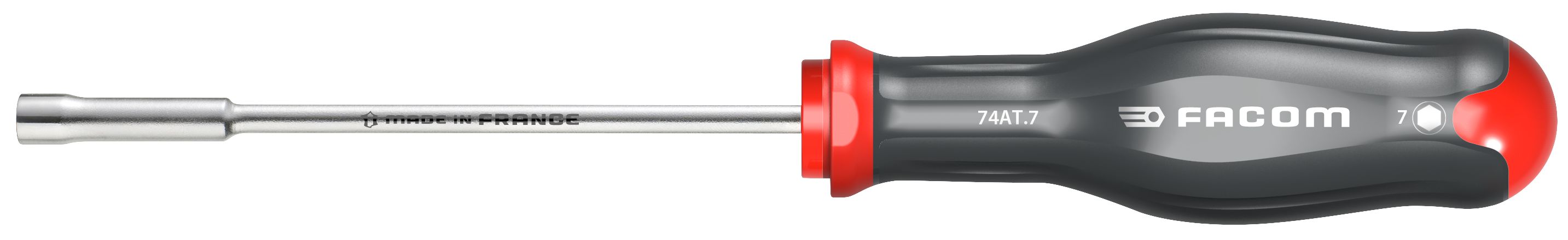FACOM 7 mm Steckschlüssel mit PROTWIST-Griff - Profi-Werkzeug FACOM 7 mm Steckschlüssel mit PROTWIST-Griff - Profi-Werkzeug